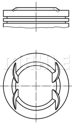 WILMINK GROUP Поршень WG1104271